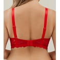 thumbnail image 3 of Plus Size Push Up Full Coverage Bra - Padded Underwire, Adds a Cup Size & Lift Up Bra, Red, 3 of 8