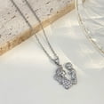thumbnail image 6 of Utoimkio Necklace Gift for Mom 925 Sterling Silver Love You Mom Heart Infinity Pendant Necklace Jewelry Mother's Day Gift for Mother Gift, 6 of 6