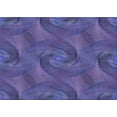 thumbnail image 1 of Ahgly Company Machine Washable Indoor Rectangle Transitional Medium Slate Blue Area Rugs, 2' x 5', 1 of 7
