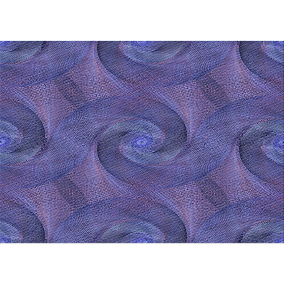 Ahgly Company Machine Washable Indoor Rectangle Transitional Medium Slate Blue Area Rugs, 2' x 5'