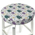 thumbnail image 3 of KLL Turtle Round Bar Chair Cushion Cover 14 inch ,Bar Stool Protector with Elastic, Soft Washable, 3 of 6