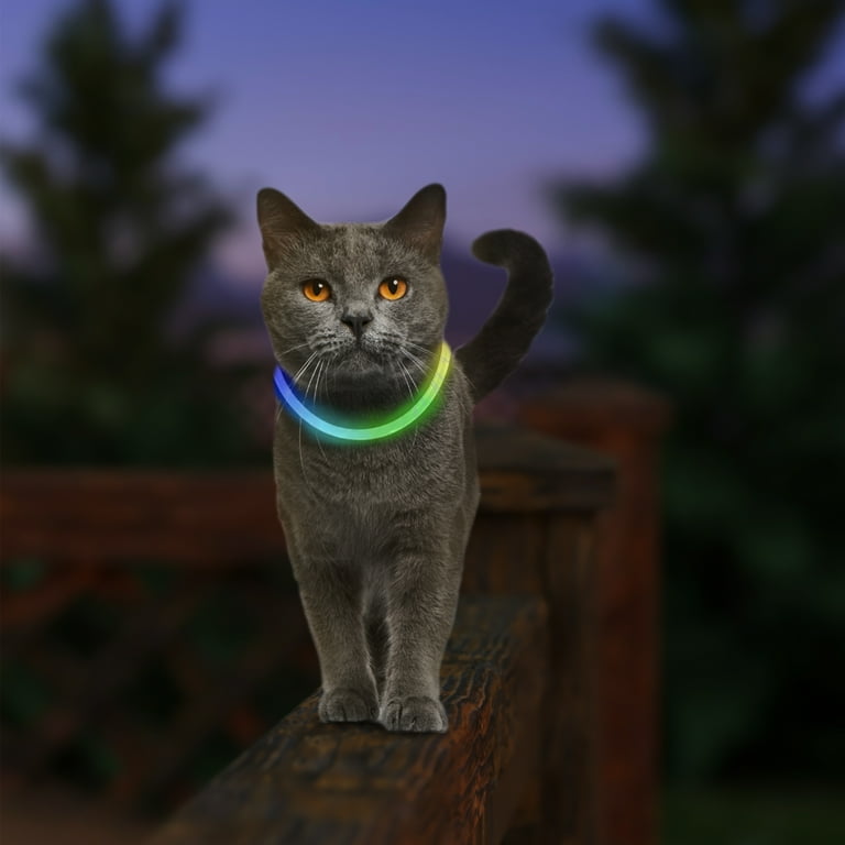 Nite Ize NiteMeow Rechargeable LED Safety Necklace - Cat