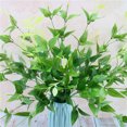 thumbnail image 3 of Injueey Artificial Rico Hojas Hierba Falso Vegetación Follaje Verde Planta Hogar Adornos Kits de decoración para fiestas No.07 Injueey JJ16908-07, 3 of 6