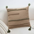 thumbnail image 4 of New Indian Plush Pillowcase With Loop Velvet Tassels Modern Simplicity Ins Style Office Cushion Pillowcase Set Gift, 4 of 6