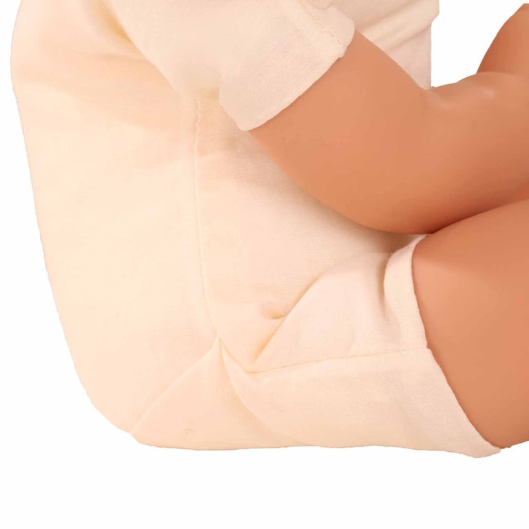 Gotz Muffin Baby Doll - 13" African American Soft Doll With Brown Sleeping Eyes - Undressed For Custom Outfits, Ages 18+ Months