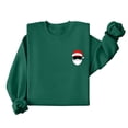 thumbnail image 3 of Craaazy Merry Christmas Shirt for Women Christmas Printed Crewneck Pullover Sweatshirts Funny Xmas Fashion Holiday Tops Gifts For Women, 3 of 6