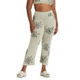 thumbnail image 2 of FAROOT Women Spring Long Trousers Knitted Flower High-Waist Straight Pants, 2 of 8