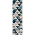 thumbnail image 2 of Well Woven MC-66-2 Alvin Modern Geometric Runner Rug, Blue - 2 ft. x 7 ft. 3 in., 2 of 8