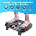 thumbnail image 4 of OSITO Rechargeable EMS Foot Massager for Circulation and Pain Relief, 15 Modes 99 Intensities TENS Muscle Stimulator with Remote Control and LED Display (Black), 4 of 8