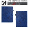 thumbnail image 4 of Funda KEROM para Galaxy Tab A11+/A9+ 11" de Cuero Azul con Soporte, 4 of 7