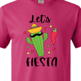 thumbnail image 4 of Inktastic Cinco De Mayo Let's Fiesta Cute Cactus with Sombrero T-Shirt, 4 of 5