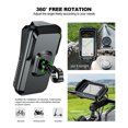 thumbnail image 3 of Funda para Con Manillar Soporte Pantalla Táctil Impermeable Rotación 360 ​​grados Equipo Ciclismo, 3 of 9