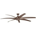 thumbnail image 2 of Ceiling Fan With Contemporary Inspirations 20.25 Inches Tall By 80 Inches Wide-Coffee Mocha Finish Kichler Lighting 310115Cmo, 2 of 2