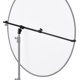 thumbnail image 1 of Soporte giratorio 360° para reflectores y difusores fotográficos de 66cm a 123cm de diámetro, material ligero de aleación de aluminio y plástico, color negro, longitud plegada 69cm, desplegada 126cm,, 1 of 5