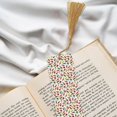 thumbnail image 6 of Kdxio Ice Cream Popsicles Print Metal Tassel Bookmarks,Perfect Gift for Art Lovers and Bookworms Metal Bookmarks for Women, 6 of 8