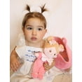 thumbnail image 2 of OUOZZZ 10" Soft Baby Doll, First Baby Doll for 1 Year Old Girls- Birthday Gift Baby Learning Toy Plush Rag Doll for Toddlers, Pink, 2 of 7