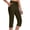Green, variant on Vibrex Women's Yoga Capris Pants High Waist Leggings Crop Straight Leg Athletic Exercise Workout Capris Womens Solid Color Sports Pants with Pocket