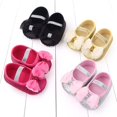 thumbnail image 2 of Walkers Zapatos De Bebé Niña Primeros Pasos De Encaje Floral Recién Nacido Princesa Niño Para Niños Pisos Suaves Prewalkers, 2 of 4