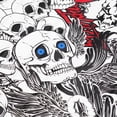 thumbnail image 3 of Garosa 50 * 150cm Auto Car Cartoon Skull Graffiti Bomb Sticker Wrap Sheet Roll Decals Film, Cartoon Decals Sticker, Cartoon Sticker, 3 of 7