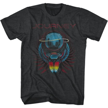 Journey Scarab Beetle Planet Album Guitar Cover Rock Band Adult T-Shirt Tee