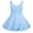 Light Blue, variant on Aideaone Girls Sleeveless Square Neck Dress Ruched Waist A Line Church Party Style for Tweens Teens 7-16