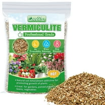 ZeeDix 8QT Horticultural Organic Vermiculite for Plants, Natural Soil Amendment Additive Growing Medium Vermiculite for Gardening Potted Plants Mushrooms Reptiles