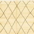 thumbnail image 1 of Ahgly Company Indoor Square Abstract Corn Yellow Solid Area Rugs, 8' Square, 1 of 6