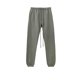 thumbnail image 3 of Pantalones largos para hombre, con cintura elástica, color liso, con cordón y bolsillos, de poliéster., 3 of 4