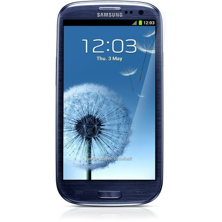 Samsung Galaxy S III 16 GB Smartphone, 4.8" OLED1280 x 720, Android 4.0 Ice Cream Sandwich, 4G, Blue