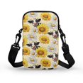 thumbnail image 2 of HELLHERO Cow Sunflower Daisy Present Adjustable Strap Crossbody Bags Vintage for Outdoor Daily Use, 2 of 7