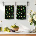 thumbnail image 3 of St. Patrick's Day Kitchen Towels Set of 2, Green Shamrock Gold Coin Minimalist Black Absorbent Dish Towels for Kitchen, Microfiber Hand Towel, Quick Drying Tea Towel for Cleaning Dishcloths, 3 of 7