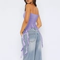 thumbnail image 3 of Ovbmpzd Basic Women'S Tank Tops Going Out Purple Skinny Stretchable Square Neckline Sleeveless Summer Tank Tops for Women 2026,M, 3 of 5
