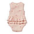 thumbnail image 2 of Wilson+Frenchy Organic Ruffle Bodysuit - Petit Soleil (12-18 Months, 10-12 Kg), 2 of 5