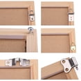 thumbnail image 5 of Kit de ganchos para colgar cuadros de 96 piezas, 9 modelos de servicio pesado Ganchos para colgar marcos de cuadros con tornillos y caja de almacenamiento para colgar cuadros de fotos JFHHH pequeña, 5 of 5