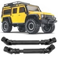 thumbnail image 2 of Fdit Arbre de Transmission RC pour TRAXXAS TRX4, Arbre de Transmission à Plusieurs Canaux, 2 Pcs Arbre de Transmission en Acier pour TRAXXAS TRX4 pour Voiture RC de Défense, 2 of 11