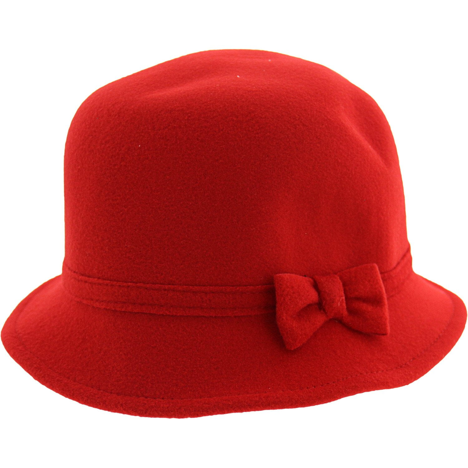 Jack Crimson Bow Cloche Hat 