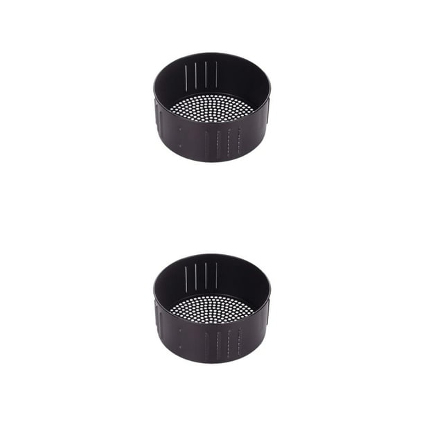 Ounissouiy Cesta de repuesto para freidora de aire, resistente al desgaste y duradera, fácil de limpiar, molde para asar 2.6L 2piezas