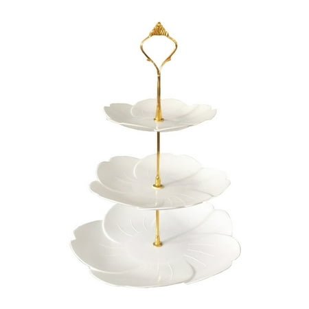

Cake Stand 3 Tier Plastic Bracket Tiered Sweet Time Serving Cake Stands