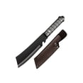 thumbnail image 1 of Cuchillo Táctico Militar QUEZILI Portátil Negro De Supervivencia, 1 of 4