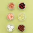 thumbnail image 6 of 7Pcs Transparent Pill Organizer Case,Stackable Travel Pill Box,Supplements Fish Oil Pills Holder Dispenser with Lid, 6 of 8