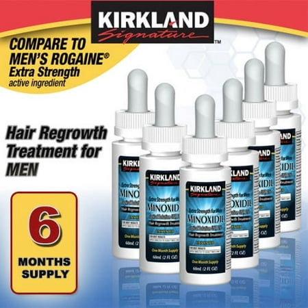 Minoxidil-5% Extra Strength Hair Regrowth for Men, 6 Month Supply