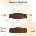 thumbnail image 3 of Teak Bathtub Tray Expandable Bathroom Tray for Home Spa Relaxation, Wooden Tray Caddy for Bathtub, Teak Bathtub Caddy as Unique Housewarming, Birthday, Wedding Shower Gifts. Dark Walnut, 3 of 14