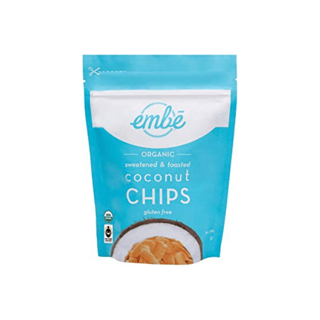 embe Organic Sweetened & Toasted Coconut Chips