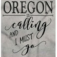 thumbnail image 2 of Oregon is Calling and I Must Go Women's Plus Size Graphic Tee Brisco Brands 2X, 2 of 4