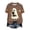 Brown-3qHIr, variant on Halloween Shirt for Women Fashion Print T Shirt Short Sleeve Women Short Sleeve Round Neck Tee T Shirt Printing Loose Top