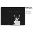 thumbnail image 5 of WIRESTER 13.77x10.23 in Rectangle Mouse Pad with Non-Slip Rubber Base for Computers, Laptop, Office & Home - Moustached Tuxedo Cat, 5 of 5