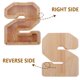 thumbnail image 4 of Alcancía transparente multifuncional con forma de figura de madera, 4 of 6