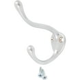 thumbnail image 3 of Coat & Hat Hook, 3-1/2" High, 2-1/4" Projection, Satin Chrome by Stone Harbor Hardware, 3 of 3