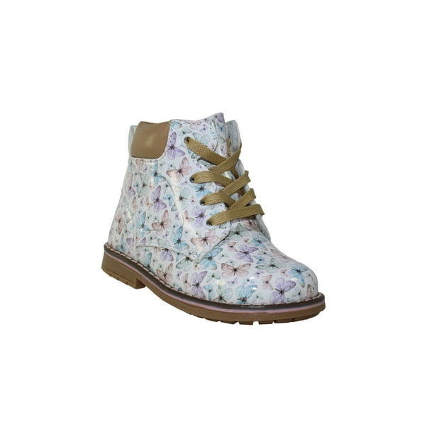 BOTA CASUAL ANDANENE NIÑA MARIPOSAS CHAROL 1608S00 LEON 1608s00p