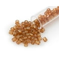 thumbnail image 4 of Miyuki Delica Seed Bead 8/0 Gold Luster Caramel, 4 of 5